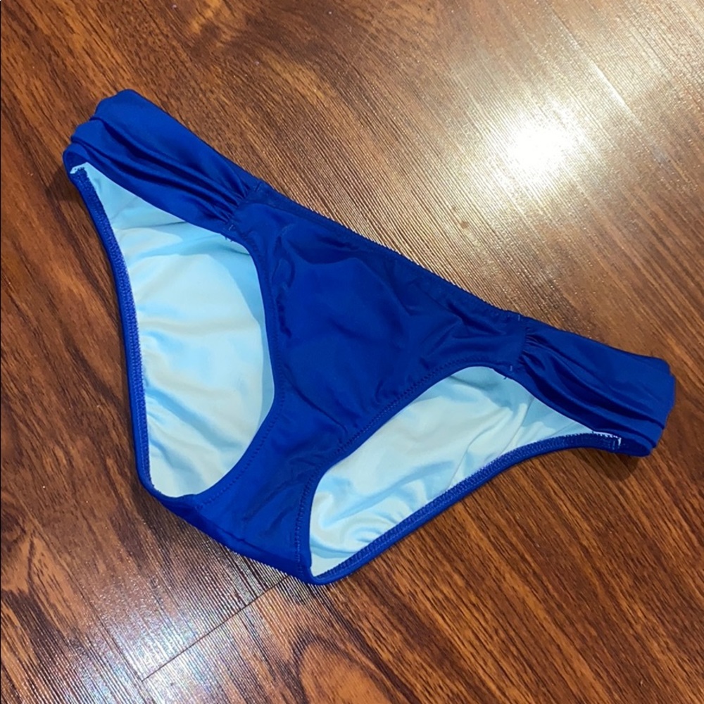 Blue Bikini Bottoms